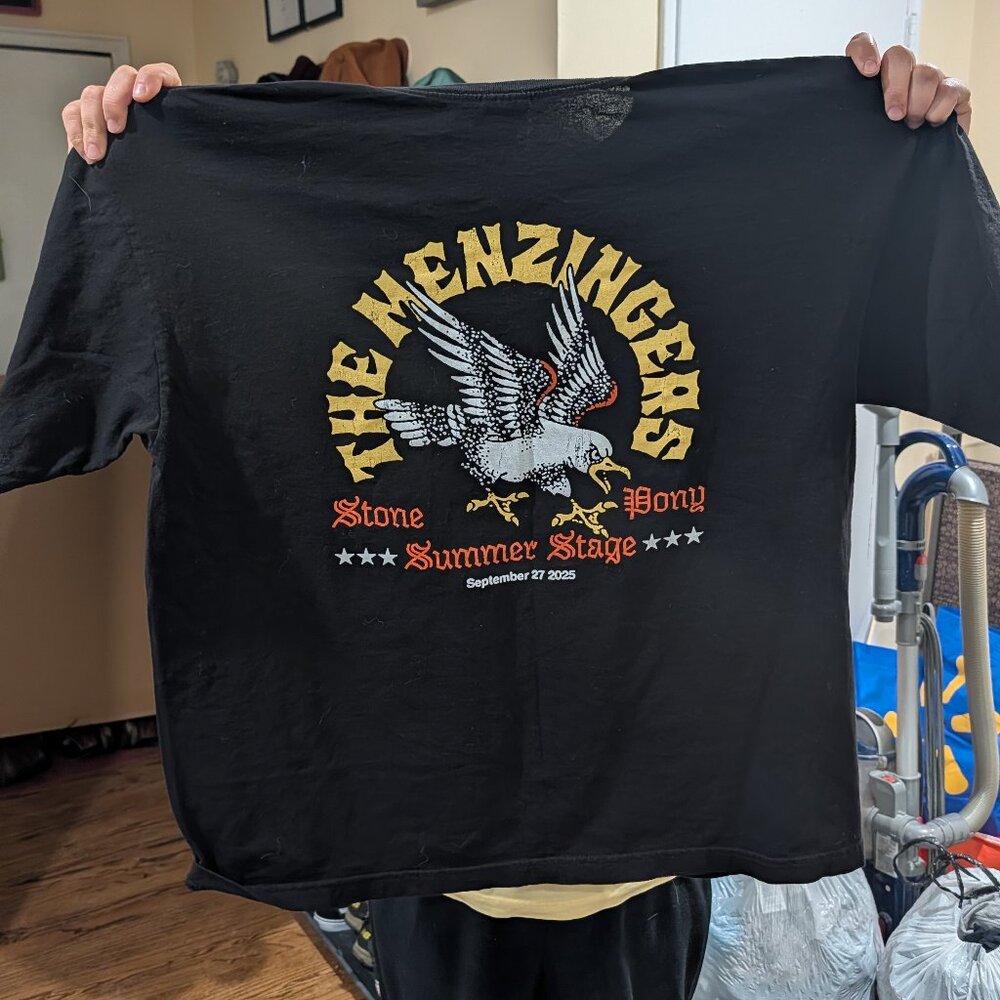 NEW The Menzingers - Stone Pony Summer Stage - T-Shirt - 9/27/25 - Size XL